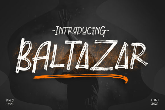 Baltazar: An Urban Brushed Display Font for Bold Design