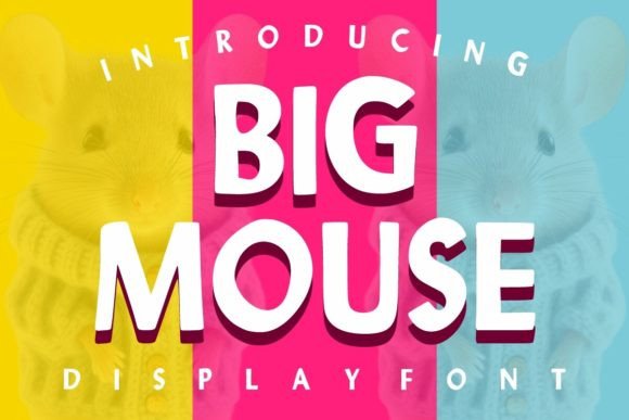 Big Mouse: A Joyful Display Font for Your Creative Projects