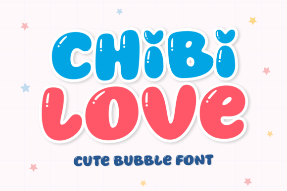 Discover the Joyful Charm of the Chibi Love Font
