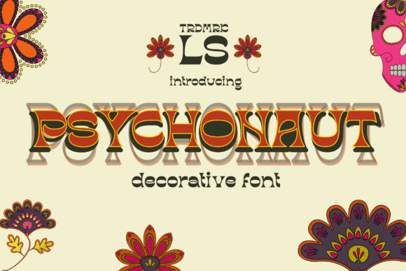 Discover the Joyful Charm of the Psychonaut Display Font