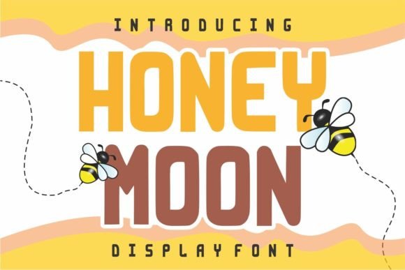 Honey Moon: A Brave, Fun Display Font for Extraordinary Projects