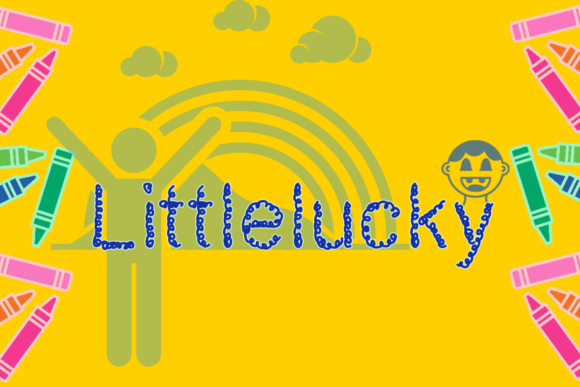 Littlelucky: A Unique Display Font for Creative Projects