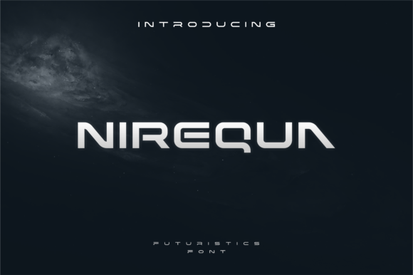 Nirequa: A Modern Display Font for Creative Designers
