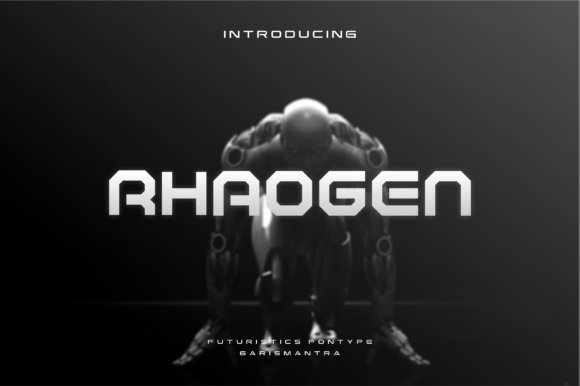 Rhaogen: A Modern Display Font for Elegant Design