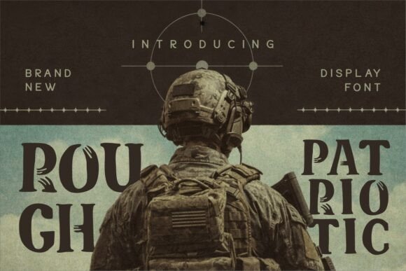Rough Patriotic: A Font That Sparks Creative Magic