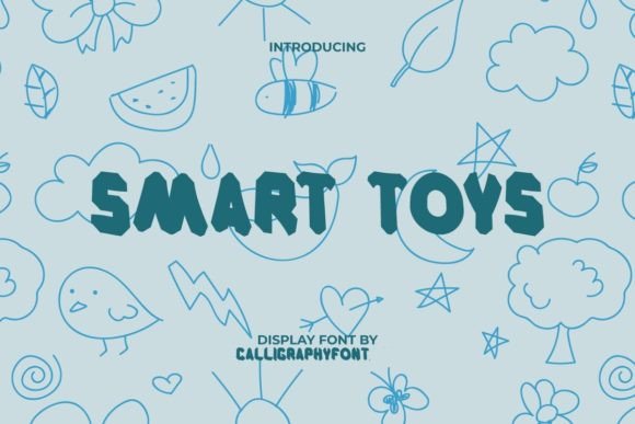 Smart Toys: A Playful Font for Bold, Creative Projects