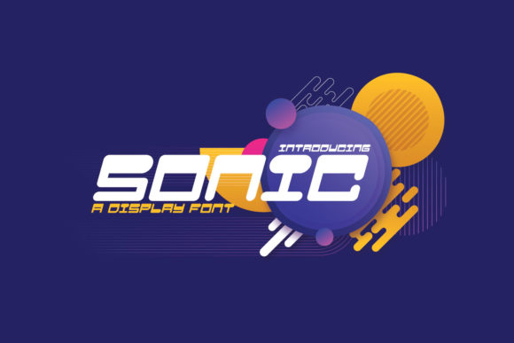 Sonic: The Bouncy, Quirky Display Font for Fresh Designs