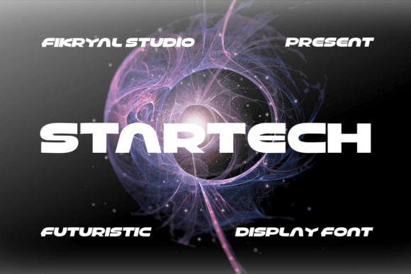 Startech: The Futuristic Display Font for Modern Design
