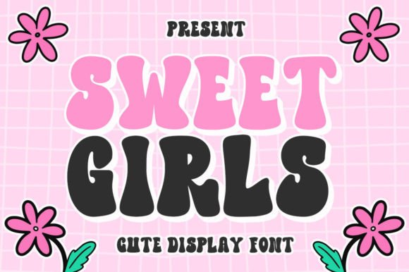 Sweet Girls: A Charming Retro Display Font