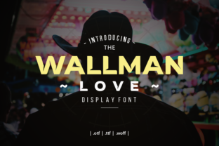 Wallman: A Bold Display Font for Creative Projects
